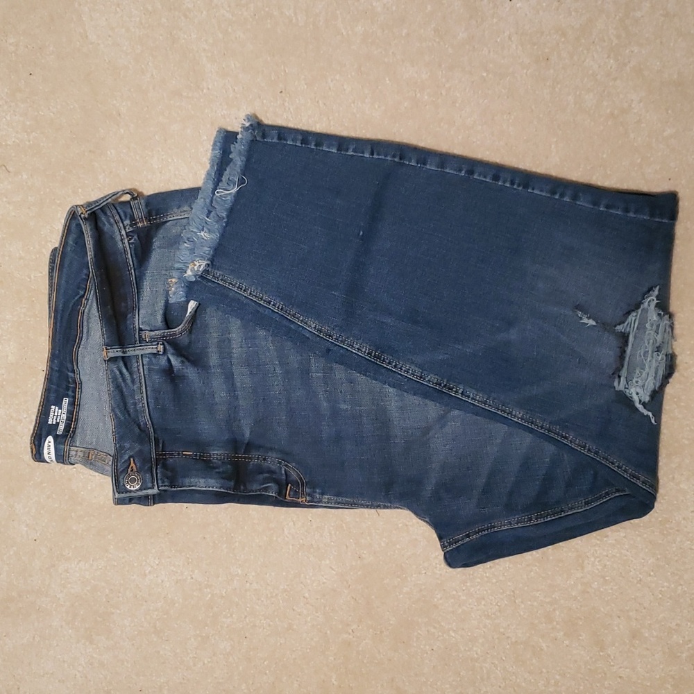 High rise skinny jean
